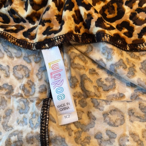 Cheetah leggings Lularoe NWOT - Picture 4 of 8